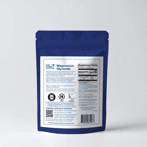 100% Magnesium Glycinate